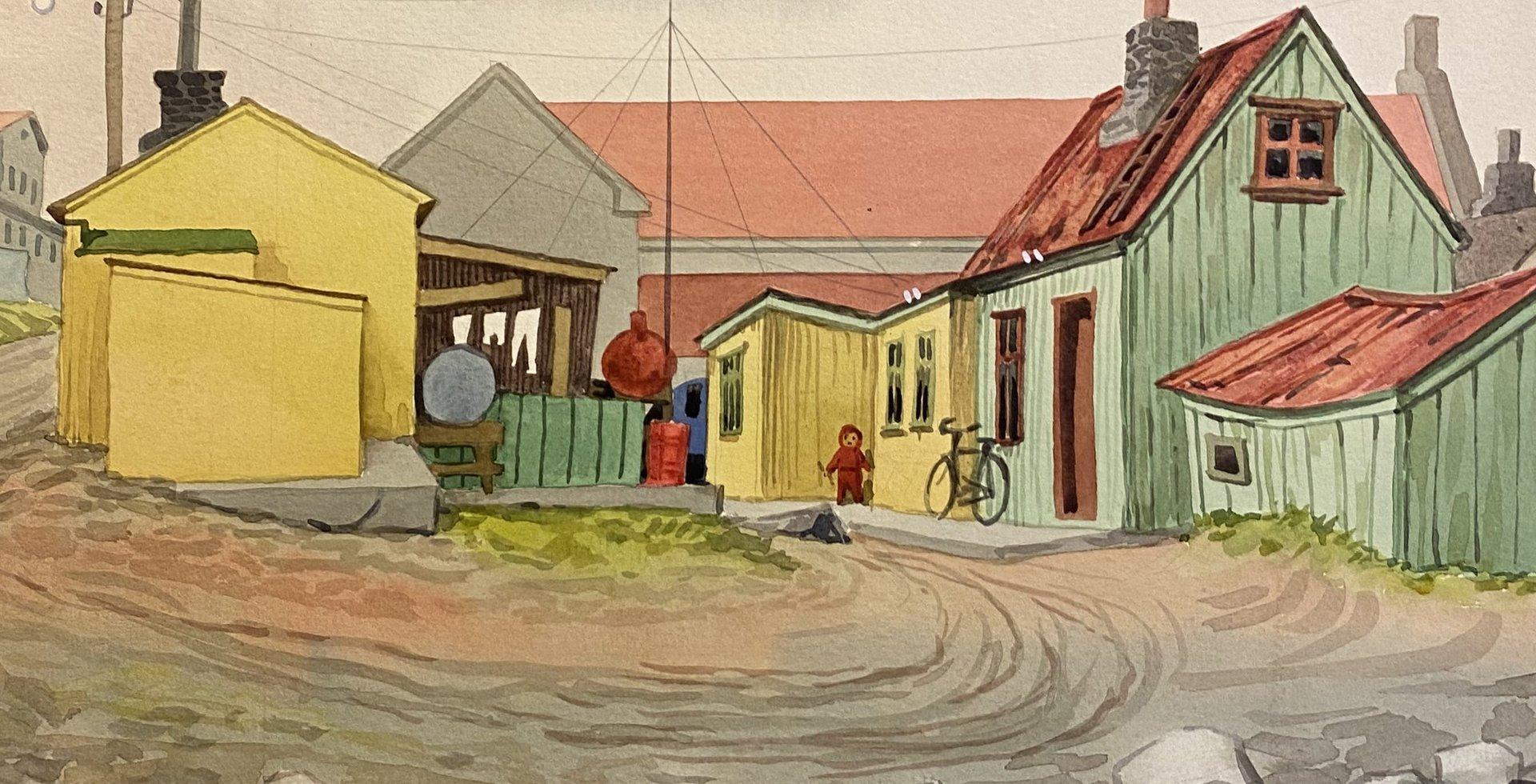 Sunday Gallery Talk for Children and Families | Big Little City – Images of Reykjavík