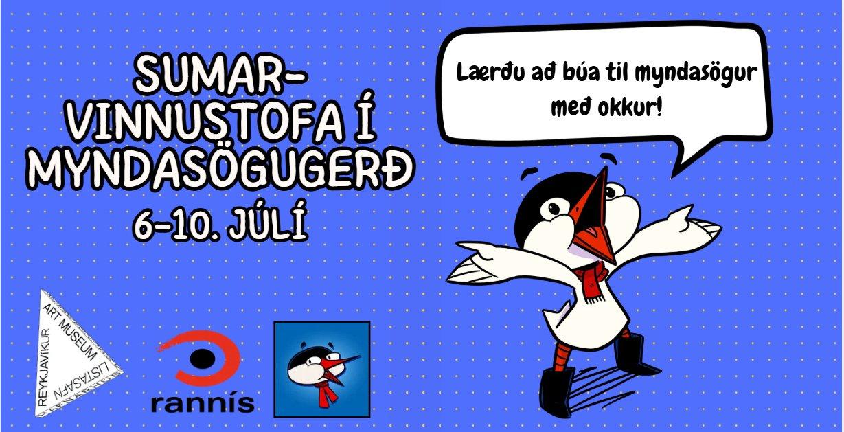 Workshop in Comic Creation for Kids 12-16